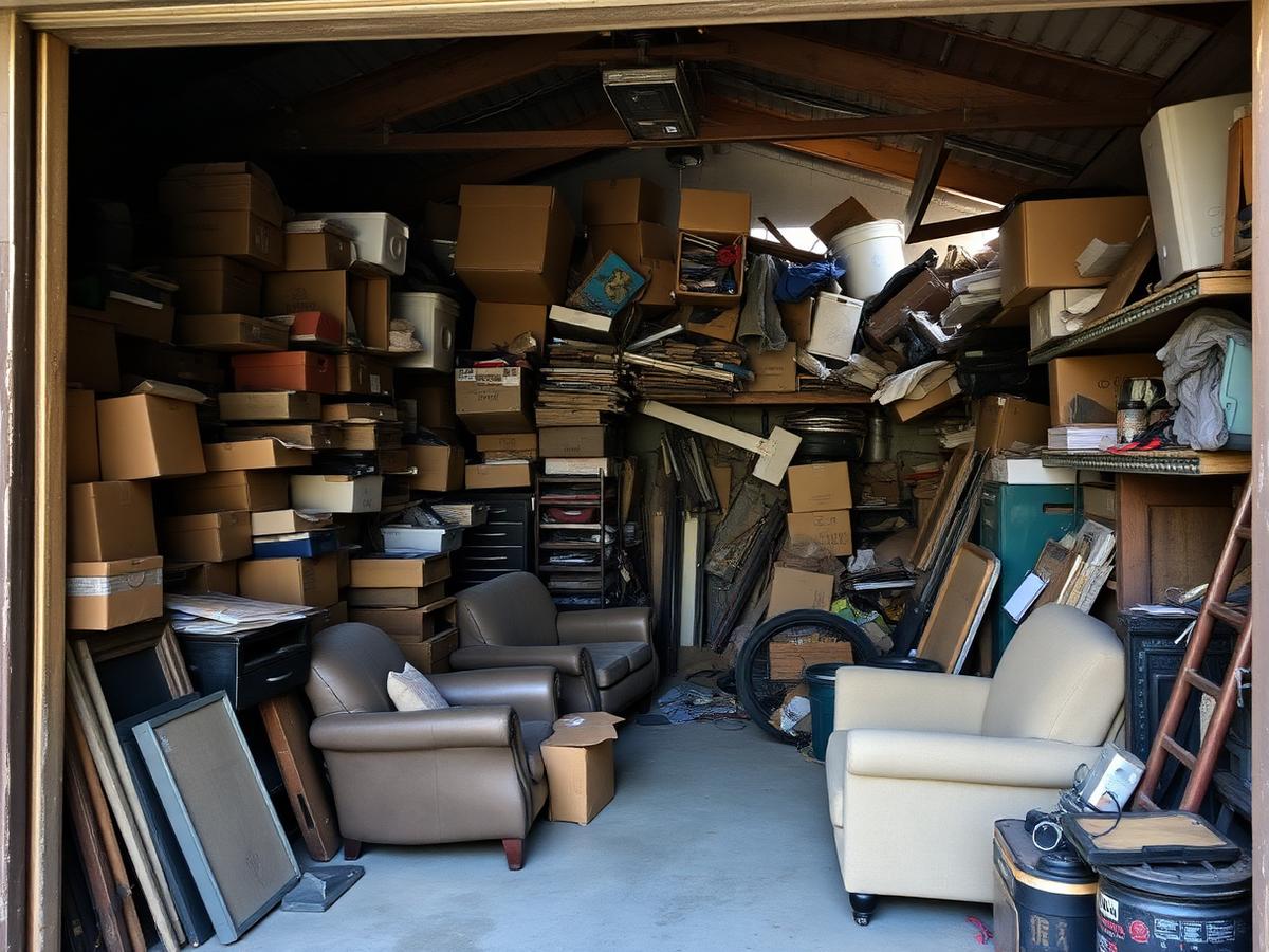 Garage Cleanout before